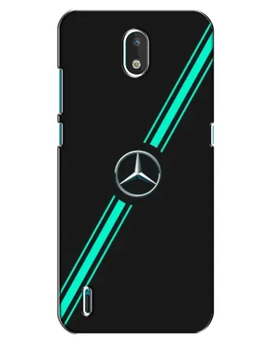 Чехол для Nokia 1.3 с картинкой «Спортивные линии Mercedes» Чехол для Nokia 1.3 с картинкой «Спортивные линии Mercedes»