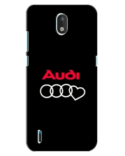Чехол для Nokia 1.3 с картинкой «Логотип Audi Heart»