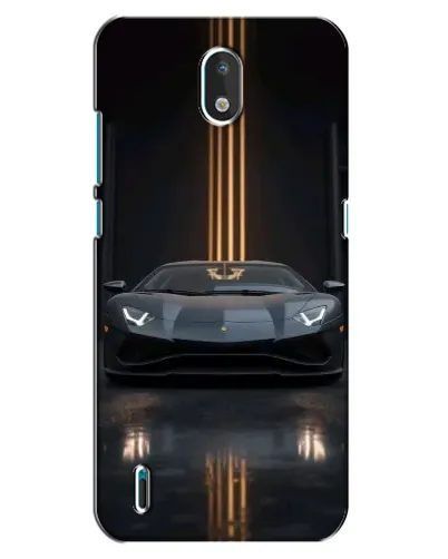 Чехол для Nokia 1.3 с картинкой «Lamborghini золотые линии» Чехол для Nokia 1.3 с картинкой «Lamborghini золотые линии»