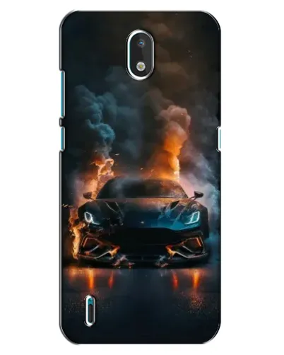 Чехол для Nokia 1.3 с картинкой «Lamborghini дымная эстетика» Чехол для Nokia 1.3 с картинкой «Lamborghini дымная эстетика»