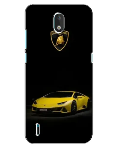Чехол для Nokia 1.3 с картинкой «Lamborghini желтый акцент» Чехол для Nokia 1.3 с картинкой «Lamborghini желтый акцент»