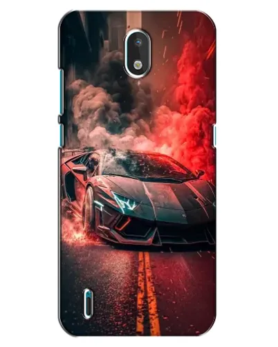 Чехол для Nokia 1.3 с картинкой «Lamborghini красный дым» Чехол для Nokia 1.3 с картинкой «Lamborghini красный дым»