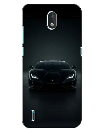 Чехол для Nokia 1.3 с картинкой «Черный Lamborghini Aventador» Чехол для Nokia 1.3 с картинкой «Черный Lamborghini Aventador»