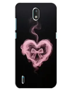 Чехол для Nokia 1.3 с картинкой «Дымчатое сердце» Чехол для Nokia 1.3 с картинкой «Дымчатое сердце»