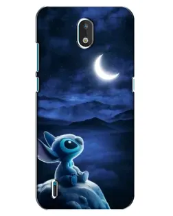 Чохол для Nokia 1.3 з картинкою «Місячна ніч Стіча»