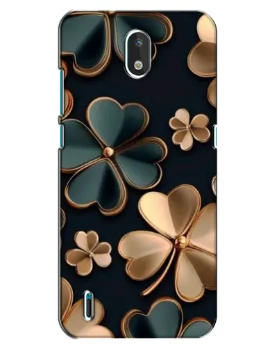 Чехол для Nokia 1.3 с картинкой «Клевер в золоте» Чехол для Nokia 1.3 с картинкой «Клевер в золоте»