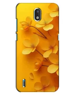 Чехол для Nokia 1.3 с картинкой «Золотые лепестки» Чехол для Nokia 1.3 с картинкой «Золотые лепестки»