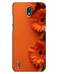 Чехол для Nokia 1.3 с картинкой «Оранжевые герберы» Чехол для Nokia 1.3 с картинкой «Оранжевые герберы»