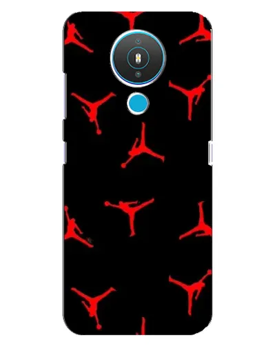 Чехол для Nokia 1.4 с картинкой «Jordan Red Pattern» Чехол для Nokia 1.4 с картинкой «Jordan Red Pattern»