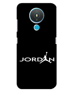 Чехол для Nokia 1.4 с картинкой «Jordan White Logo» Чехол для Nokia 1.4 с картинкой «Jordan White Logo»