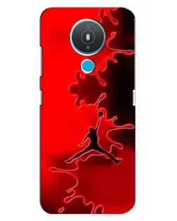 Чехол для Nokia 1.4 с картинкой «Jordan Red Smoke» Чехол для Nokia 1.4 с картинкой «Jordan Red Smoke»