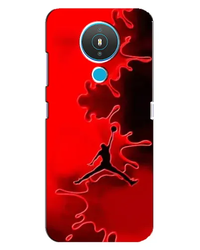 Чехол для Nokia 1.4 с картинкой «Jordan Red Smoke» Чехол для Nokia 1.4 с картинкой «Jordan Red Smoke»