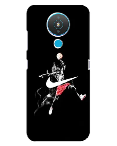 Чехол для Nokia 1.4 с картинкой «Jordan Jumpman» Чехол для Nokia 1.4 с картинкой «Jordan Jumpman»