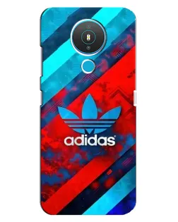 Чехол для Nokia 1.4 с картинкой «Абстракция Adidas»