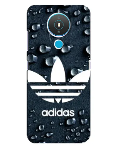 Чехол для Nokia 1.4 с картинкой «Adidas Trefoil Blue»