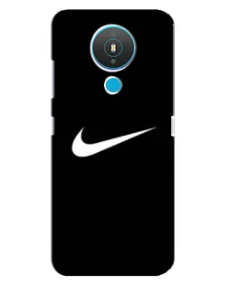 Чехол для Nokia 1.4 с картинкой «Минималистический Найк»