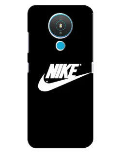 Чехол для Nokia 1.4 с картинкой «Мазки краски Nike»