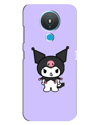 Чехол для Nokia 1.4 с картинкой «Kuromi — нежный фиолетовый»