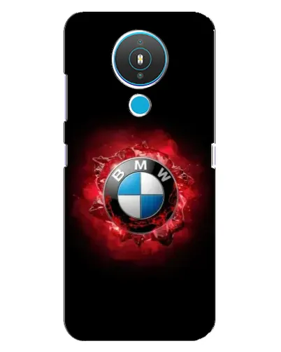 Чехол для Nokia 1.4 с картинкой «Логотип BMW — вспышка»