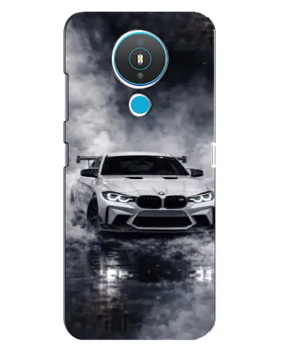 Чехол для Nokia 1.4 с картинкой «BMW сквозь туман»