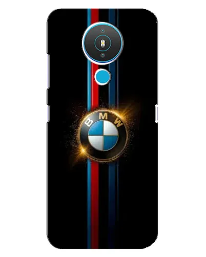 Чехол для Nokia 1.4 с картинкой «BMW M-Power неон»