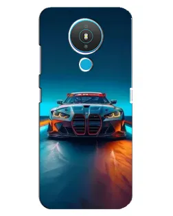 Чехол для Nokia 1.4 с картинкой «BMW — огни неона» Чехол для Nokia 1.4 с картинкой «BMW — огни неона»