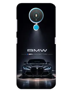 Чехол для Nokia 1.4 с картинкой «BMW сквозь ночной город» Чехол для Nokia 1.4 с картинкой «BMW сквозь ночной город»