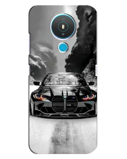 Чехол для Nokia 1.4 с картинкой «BMW — акварельный дрифт» Чехол для Nokia 1.4 с картинкой «BMW — акварельный дрифт»