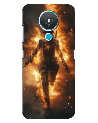 Чехол для Nokia 1.4 с картинкой «BMW — скорость в дожде»