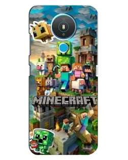 Чохол для Nokia 1.4 з картинкою «Замок Minecraft» Чохол для Nokia 1.4 з картинкою «Замок Minecraft»