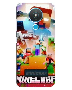 Чохол для Nokia 1.4 з картинкою «Minecraft герої гри» Чохол для Nokia 1.4 з картинкою «Minecraft герої гри»