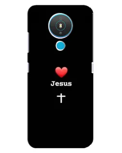 Чехол для Nokia 1.4 с картинкой «Сердце - Jesus» Чехол для Nokia 1.4 с картинкой «Сердце - Jesus»