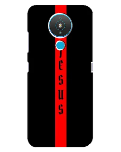 Чехол для Nokia 1.4 с картинкой «Красная линия веры»