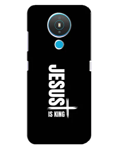 Чехол для Nokia 1.4 с картинкой «Вертикаль веры Jesus»