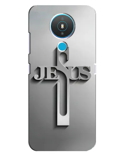 Чехол для Nokia 1.4 с картинкой «Металлический крест Jesus» Чехол для Nokia 1.4 с картинкой «Металлический крест Jesus»