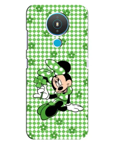 Чехол для Nokia 1.4 с картинкой «Mickey в клетку»