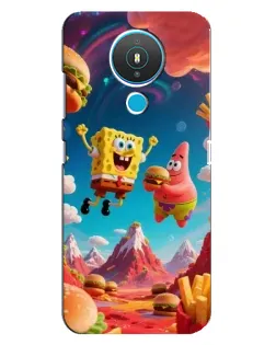 Чехол для Nokia 1.4 с картинкой «Космический фастфуд» Чехол для Nokia 1.4 с картинкой «Космический фастфуд»