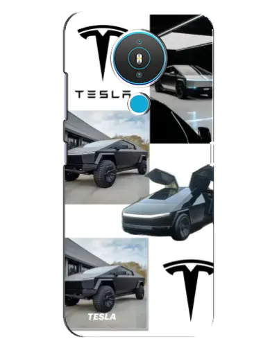 Чехол для Nokia 1.4 с картинкой «Коллаж Cybertruck Tesla» Чехол для Nokia 1.4 с картинкой «Коллаж Cybertruck Tesla»