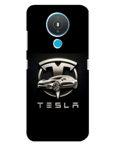 Чехол для Nokia 1.4 с картинкой «Tesla — серебристое авто» Чехол для Nokia 1.4 с картинкой «Tesla — серебристое авто»