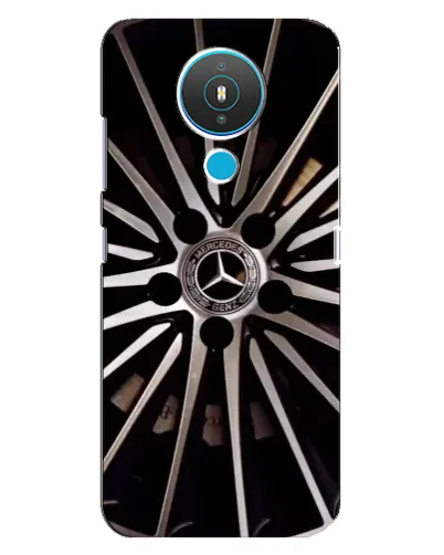 Чехол для Nokia 1.4 с картинкой «Диск Mercedes»