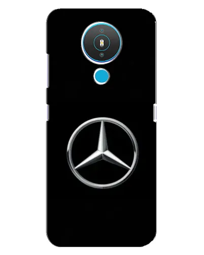 Чехол для Nokia 1.4 с картинкой «Mercedes классический лого»