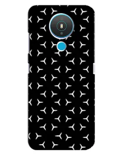 Чехол для Nokia 1.4 с картинкой «Mercedes паттерн звезд»