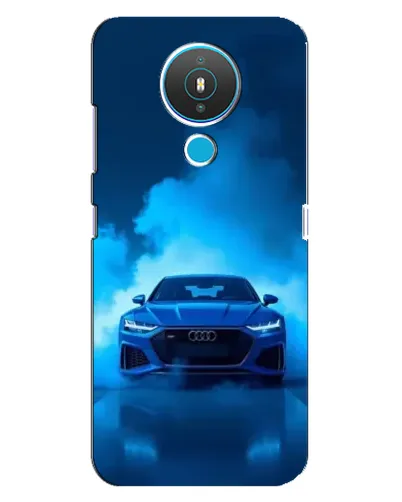 Чехол для Nokia 1.4 с картинкой «Audi — голубая энергия»