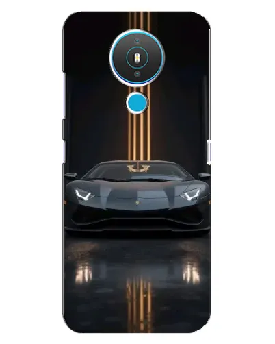 Чехол для Nokia 1.4 с картинкой «Lamborghini золотые линии» Чехол для Nokia 1.4 с картинкой «Lamborghini золотые линии»
