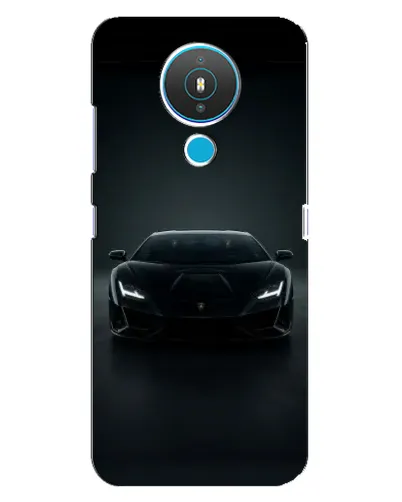 Чехол для Nokia 1.4 с картинкой «Черный Lamborghini Aventador» Чехол для Nokia 1.4 с картинкой «Черный Lamborghini Aventador»