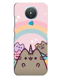 Чехол для Nokia 1.4 с картинкой «Единорог Pusheen» Чехол для Nokia 1.4 с картинкой «Единорог Pusheen»