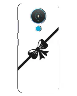 Чехол для Nokia 1.4 с картинкой «Диагональный бант» Чехол для Nokia 1.4 с картинкой «Диагональный бант»