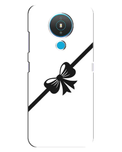 Чехол для Nokia 1.4 с картинкой «Диагональный бант»
