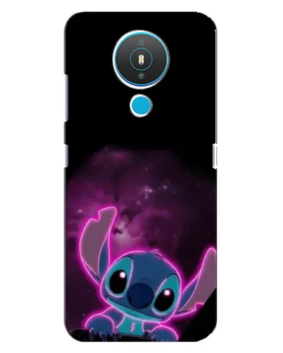 Чехол для Nokia 1.4 с картинкой «Неоновый Stitch» Чехол для Nokia 1.4 с картинкой «Неоновый Stitch»