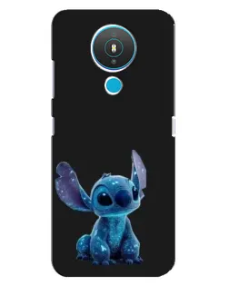 Чохол для Nokia 1.4 з картинкою «Стіч на чорному»